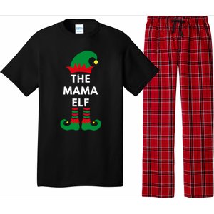 Christmas Santa Elves The Mama Elf Matching Family Gift Pajama Set