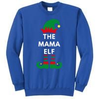 Christmas Santa Elves The Mama Elf Matching Family Gift Sweatshirt