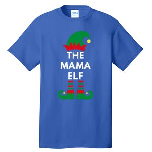 Christmas Santa Elves The Mama Elf Matching Family Gift Tall T-Shirt