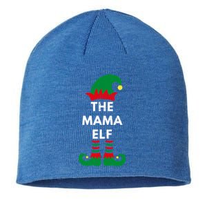 Christmas Santa Elves The Mama Elf Matching Family Gift Sustainable Beanie