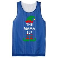 Christmas Santa Elves The Mama Elf Matching Family Gift Mesh Reversible Basketball Jersey Tank