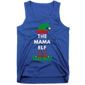 Christmas Santa Elves The Mama Elf Matching Family Gift Tank Top