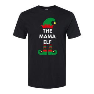 Christmas Santa Elves The Mama Elf Matching Family Gift Softstyle CVC T-Shirt