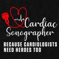 Cardiac Sonographer Echo Tech Learn Rdcs Gift Ladies PosiCharge Tri-Blend Wicking Tank