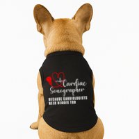 Cardiac Sonographer Echo Tech Learn Rdcs Gift Doggie Tank