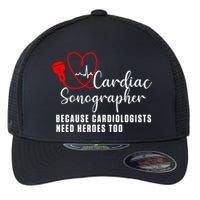 Cardiac Sonographer Echo Tech Learn Rdcs Gift Flexfit Unipanel Trucker Cap