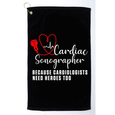 Cardiac Sonographer Echo Tech Learn Rdcs Gift Golf Towel