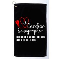 Cardiac Sonographer Echo Tech Learn Rdcs Gift Golf Towel