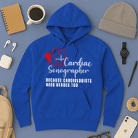 Cardiac Sonographer Echo Tech Learn Rdcs Gift Hoodie