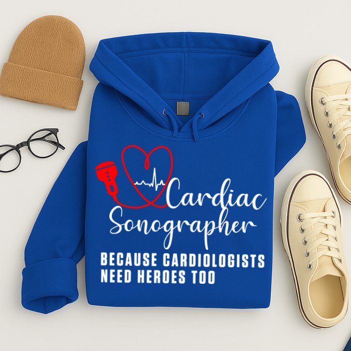 Cardiac Sonographer Echo Tech Learn Rdcs Gift Hoodie