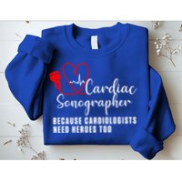 Cardiac Sonographer Echo Tech Learn Rdcs Gift Sweatshirt