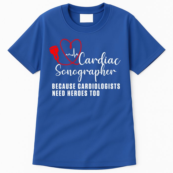 Cardiac Sonographer Echo Tech Learn Rdcs Gift Tall T-Shirt
