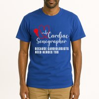 Cardiac Sonographer Echo Tech Learn Rdcs Gift Tall T-Shirt