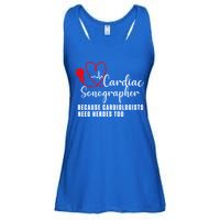 Cardiac Sonographer Echo Tech Learn Rdcs Gift Ladies Essential Flowy Tank