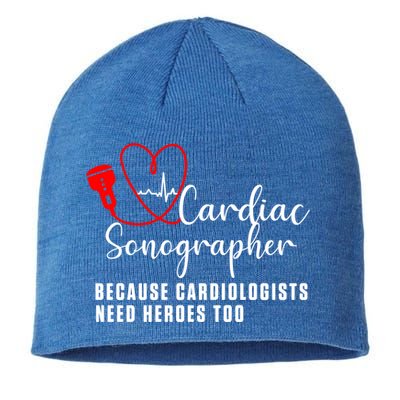 Cardiac Sonographer Echo Tech Learn Rdcs Gift Sustainable Beanie