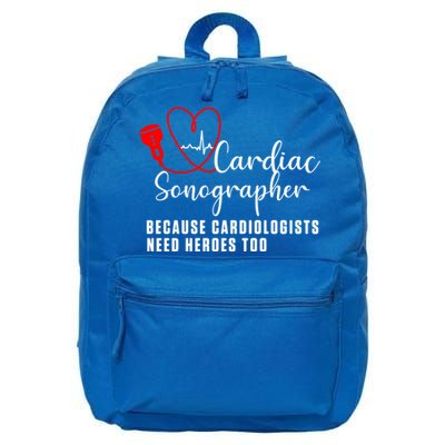 Cardiac Sonographer Echo Tech Learn Rdcs Gift 16 in Basic Backpack