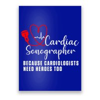 Cardiac Sonographer Echo Tech Learn Rdcs Gift Poster