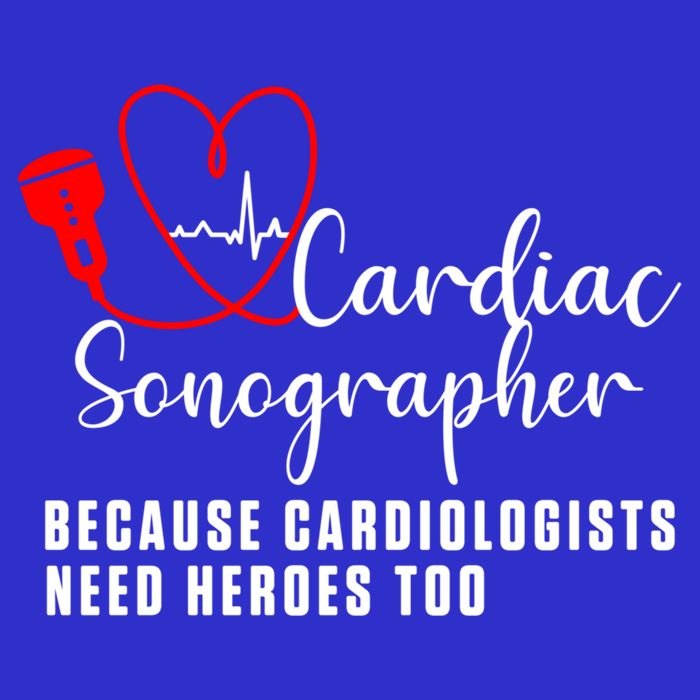 Cardiac Sonographer Echo Tech Learn Rdcs Gift Baby Bodysuit