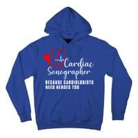 Cardiac Sonographer Echo Tech Learn Rdcs Gift Tall Hoodie