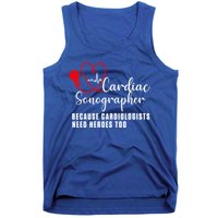 Cardiac Sonographer Echo Tech Learn Rdcs Gift Tank Top