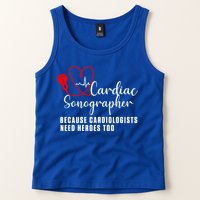 Cardiac Sonographer Echo Tech Learn Rdcs Gift Tank Top