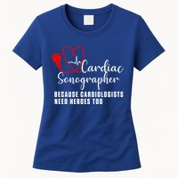 Cardiac Sonographer Echo Tech Learn Rdcs Gift Womens T-Shirt
