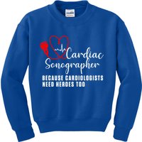 Cardiac Sonographer Echo Tech Learn Rdcs Gift Kids Sweatshirt