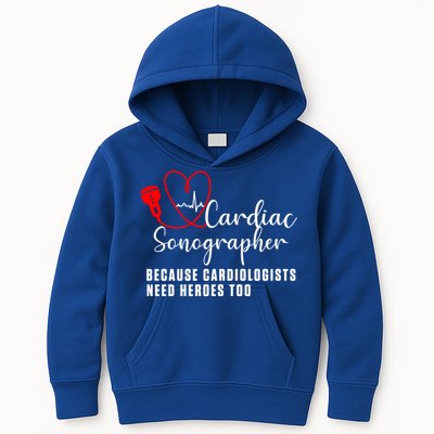 Cardiac Sonographer Echo Tech Learn Rdcs Gift Kids Hoodie