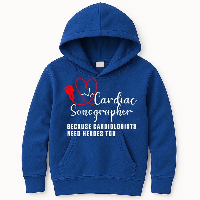 Cardiac Sonographer Echo Tech Learn Rdcs Gift Kids Hoodie