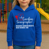 Cardiac Sonographer Echo Tech Learn Rdcs Gift Kids Hoodie