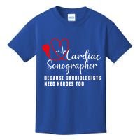 Cardiac Sonographer Echo Tech Learn Rdcs Gift Kids T-Shirt