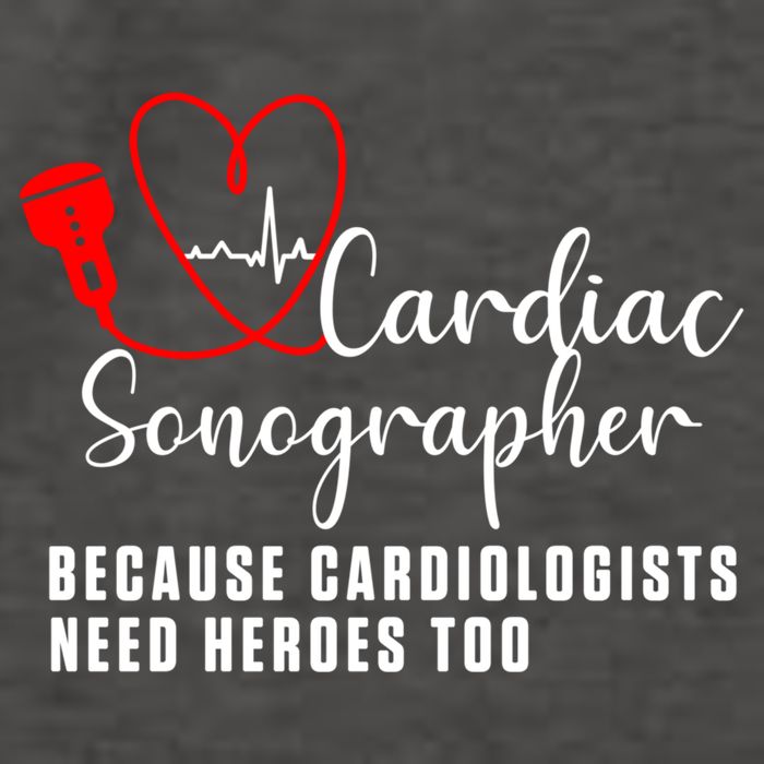 Cardiac Sonographer Echo Tech Learn Rdcs Gift Vector Backpack