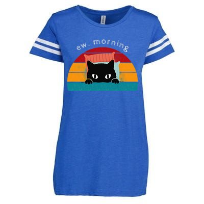 Cat Shirt. Ew. Mornings Enza Ladies Jersey Football T-Shirt