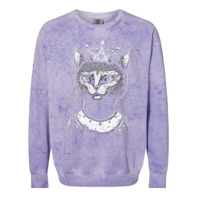 Cat Says Excuse Mew An Indignant Response To A Rude Person Colorblast Crewneck Sweatshirt