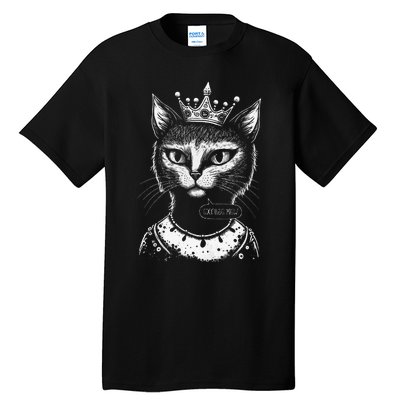 Cat Says Excuse Mew An Indignant Response To A Rude Person Tall T-Shirt