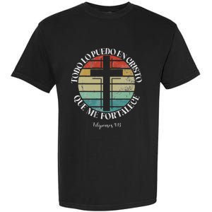 Christian Spanish EspañOl Cristianos Religious Jesus God Garment-Dyed Heavyweight T-Shirt