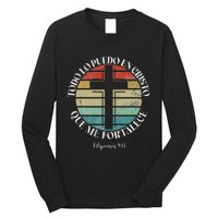 Christian Spanish EspañOl Cristianos Religious Jesus God Long Sleeve Shirt