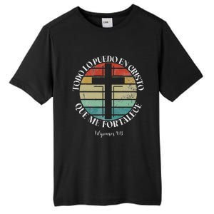 Christian Spanish EspañOl Cristianos Religious Jesus God Tall Fusion ChromaSoft Performance T-Shirt