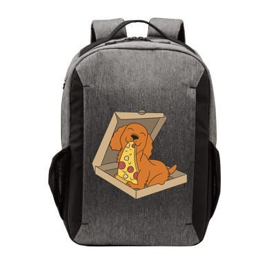 Cocker Spaniel Eating Pizza Funny Dog lover Vector Backpack