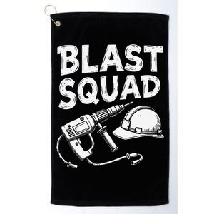 Construction Squad Explosives Deconstruction Demolitionist Platinum Collection Golf Towel