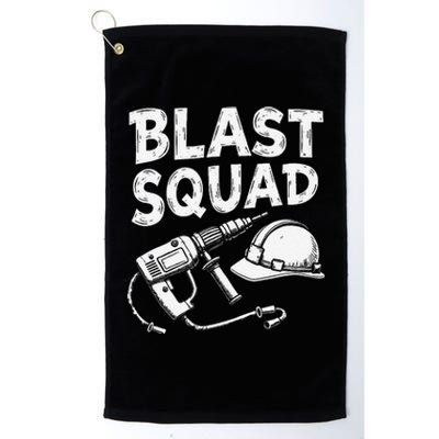 Construction Squad Explosives Deconstruction Demolitionist Platinum Collection Golf Towel