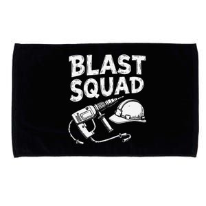 Construction Squad Explosives Deconstruction Demolitionist Microfiber Hand Towel