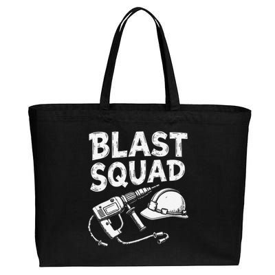 Construction Squad Explosives Deconstruction Demolitionist Cotton Canvas Jumbo Tote