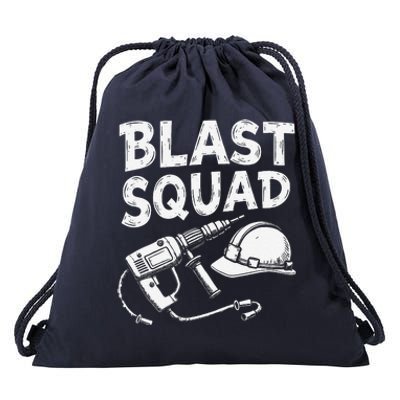 Construction Squad Explosives Deconstruction Demolitionist Drawstring Bag