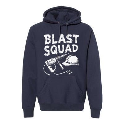 Construction Squad Explosives Deconstruction Demolitionist Premium Hoodie