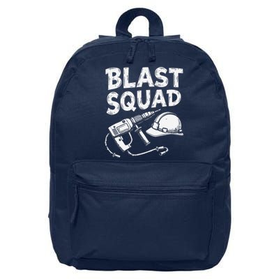 Construction Squad Explosives Deconstruction Demolitionist 16 in Basic Backpack