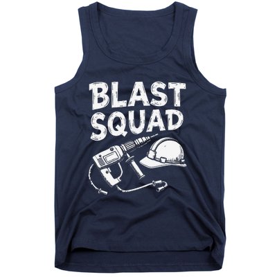 Construction Squad Explosives Deconstruction Demolitionist Tank Top