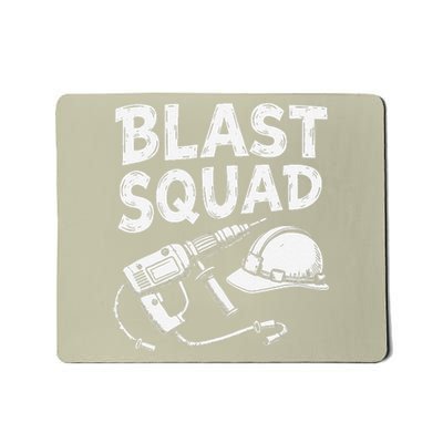 Construction Squad Explosives Deconstruction Demolitionist Mousepad