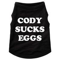 Cody Sucks Eggs Doggie Tank