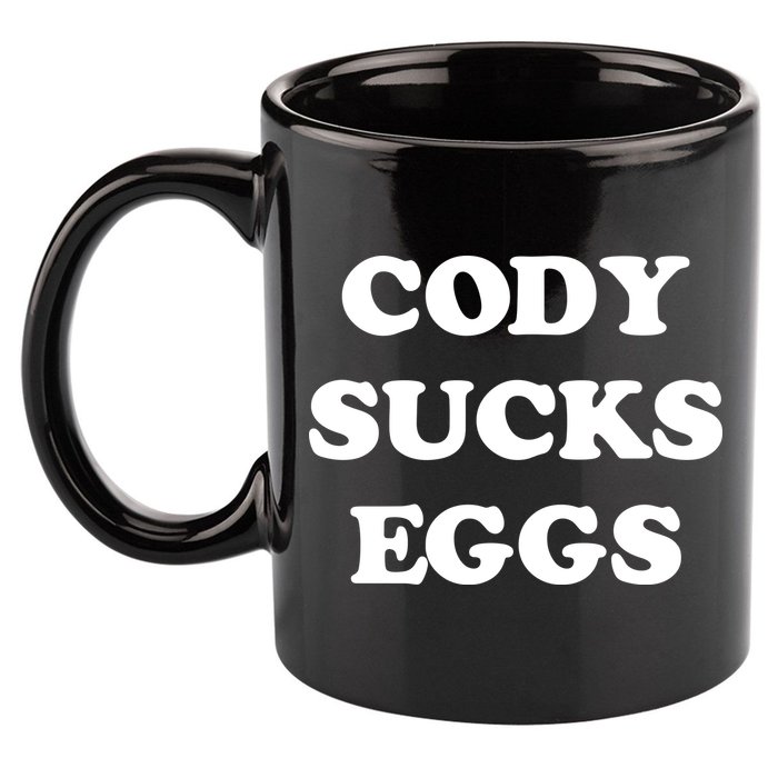 Cody Sucks Eggs 11oz C Handle Ceramic Mug